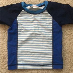 Hanna Andersson swim rash guard top 90 3t
